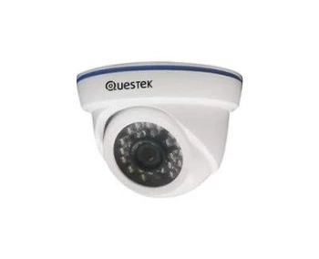  Camera Questek QNV-1641AHD độ phân giải 1.0 Megapixel, là dòng sản phẩm mới dòng QNV-Series chất lượng cao, nhập khẩu 100% Taiwan, hỗ trợ LED công nghệ mới SMD, hồng ngoại thông minh tự động điều chỉnh độ sáng chống lóa, Ống kính: 2.8 mm Fixed Lens. Tầm xa hồng ngoại: 20~ 30 m. Camera QUESTEK với giá thành tốt, chất lượng ổn định nên phù hợp lắp đặt cho gia đình, nhà xưởng, shop, cửa hàng, tiệm vàng,...